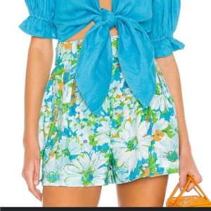 Faithfull the brand Priscilla short gardone print size 4